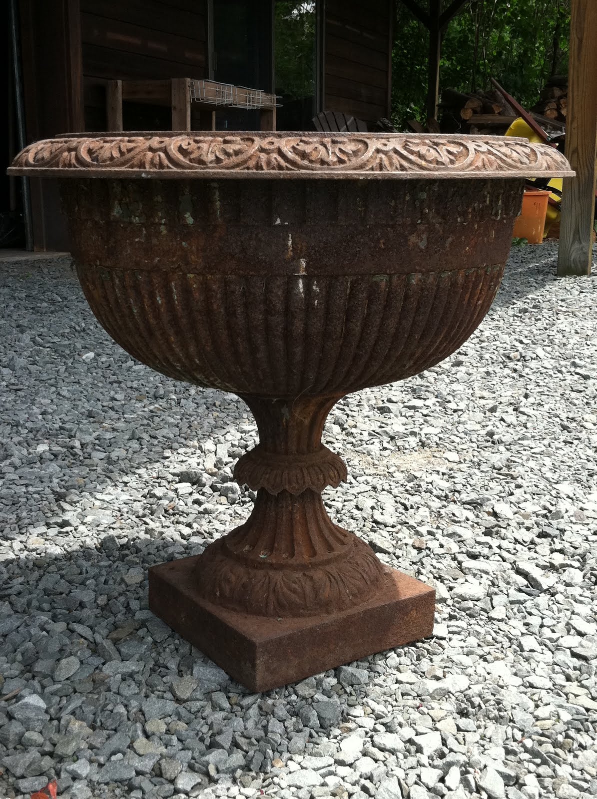 The SULLIVAN GENERAL Store Antique Victorian Urn/Garden Planter