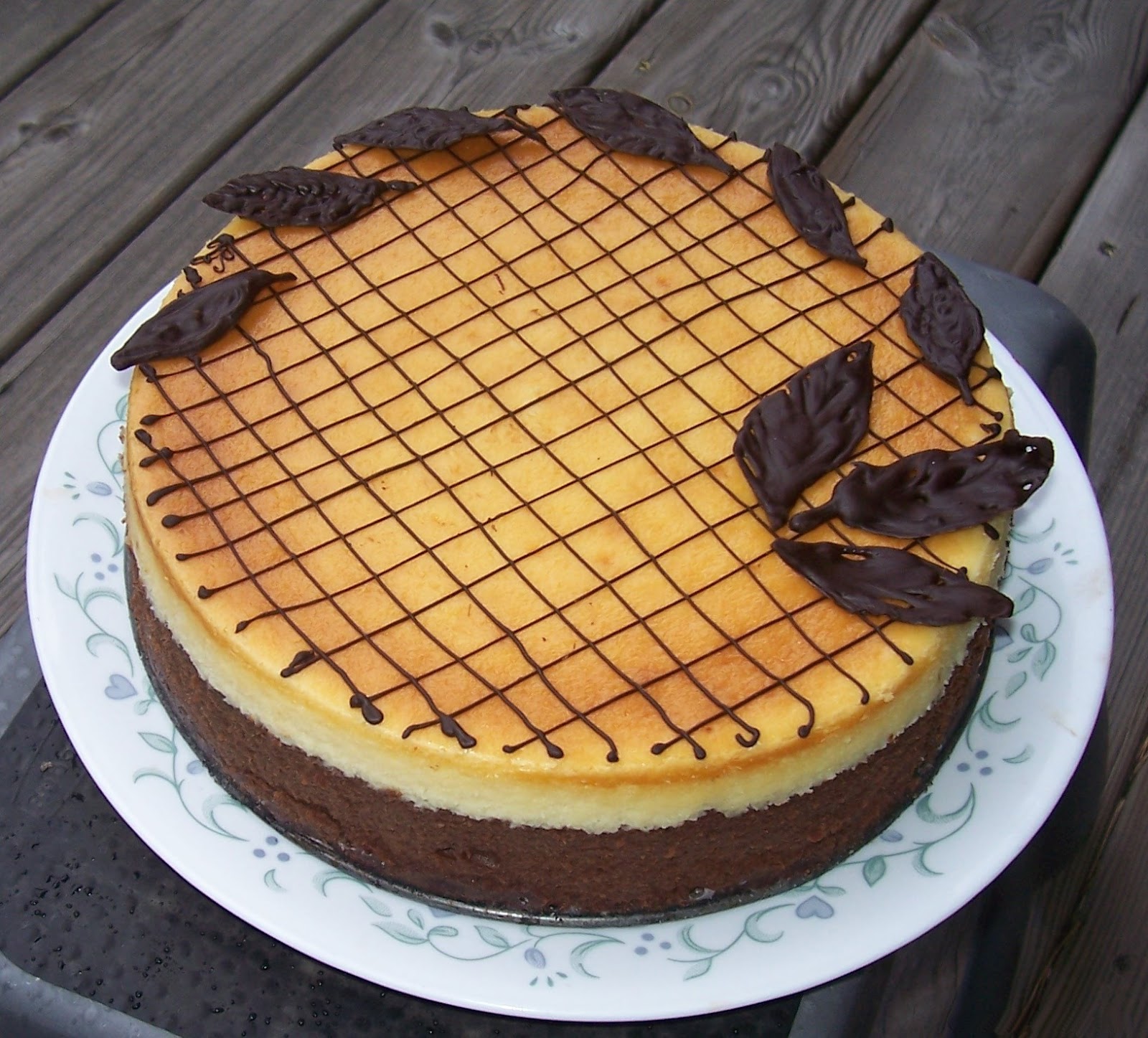Chocolate Amaretto Cheesecake