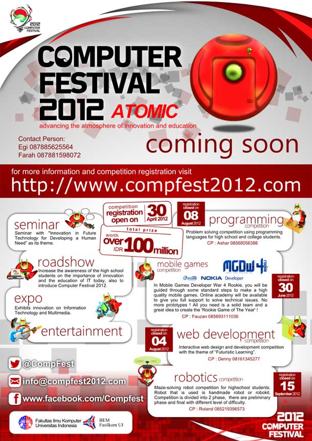 Kompetisi Computer Festival 2012 Kompetisi Computer Festival 2012
