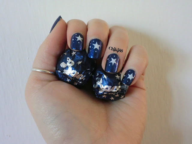 Nails of the week: Baci Perugina - foto senza flash