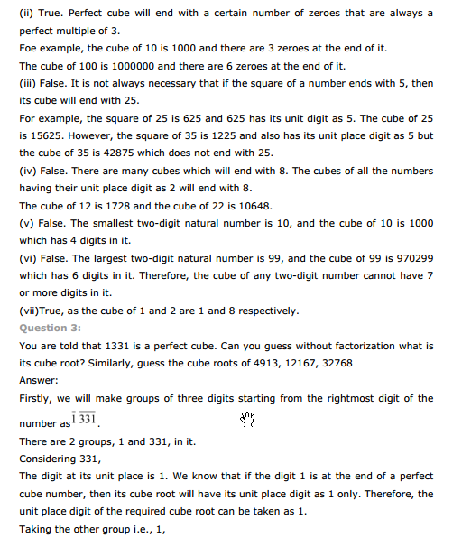 NCERT Solutions for Class 8 Maths