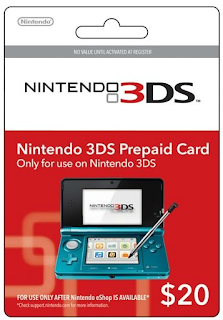 Nintendo 3DS Prepaid Card
