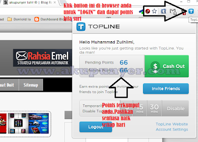 cara daftar TopLine,TopLine tidak scam,cara jana wang dengan mudah,cara jana wang sambil online