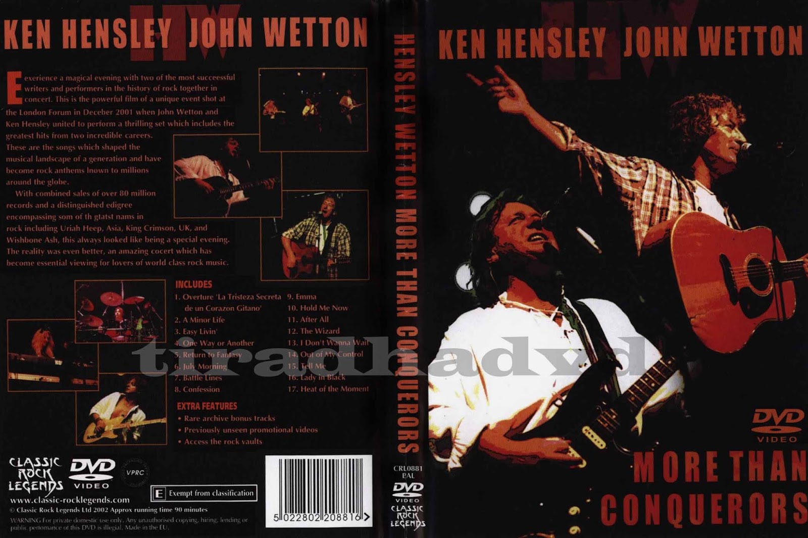Youdiscoll John Wetton Ken Hensley More Than Conquerors 2001