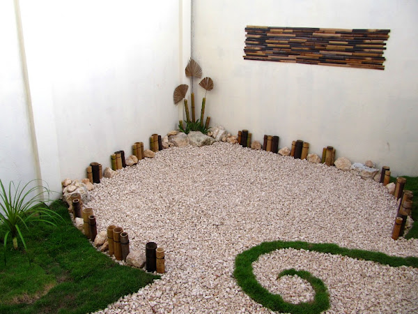 GalerÃa "antes y despues" · fotos de jardines reales · proyectos ... Decoración interior Patio Minimalista