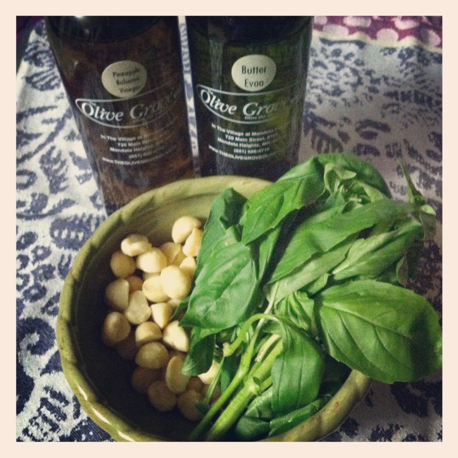 Mixed Up and Smoothed Out Recipe 56... Basil Macadamia Nut Pesto