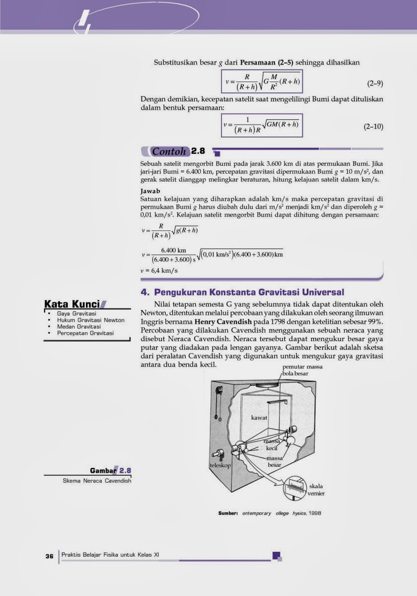 Fisika Siswa Aplikasi Gaya Gravitasi dan Medan Gravitasi