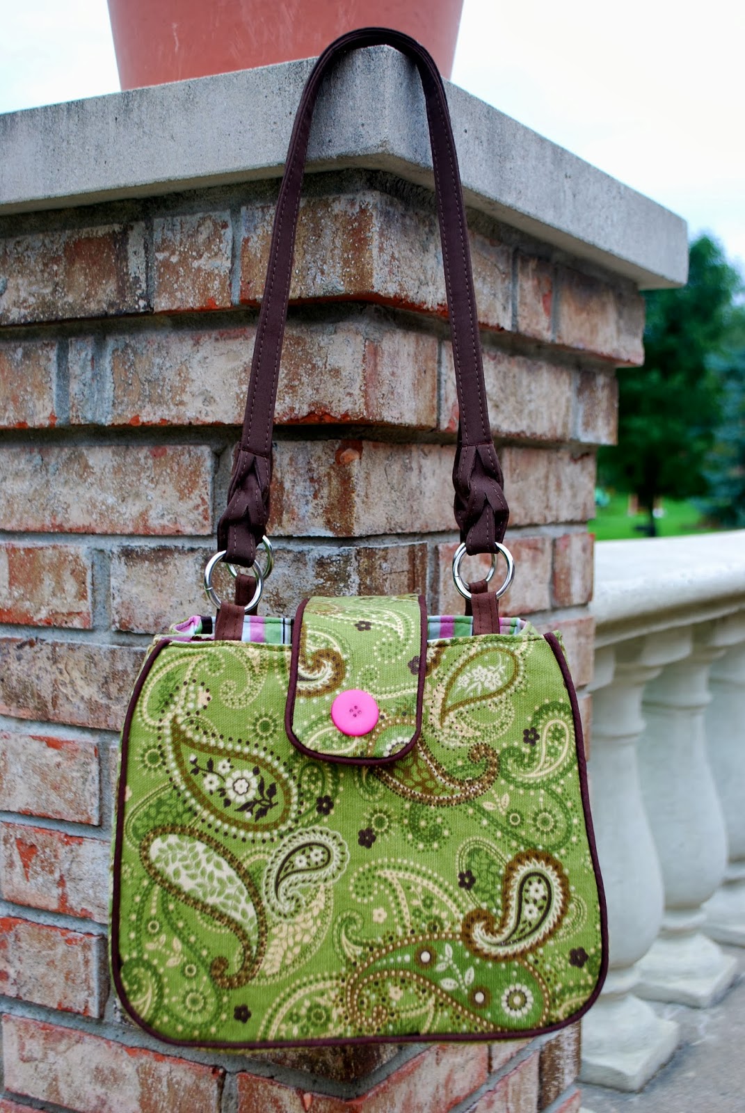 Roonie Ranching Girly handbag with piping