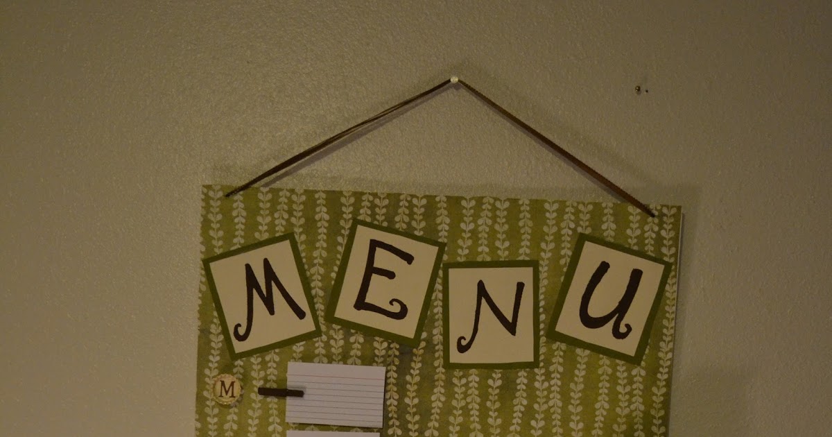 Lookin' Thru the Lens n Things Menu Board