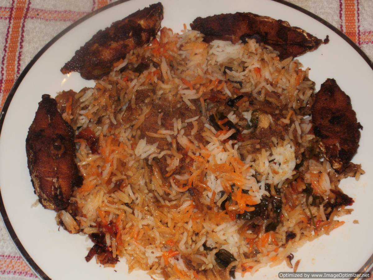 Recipe Ajwain ki macchi biryani (Fish biryani with carom seeds