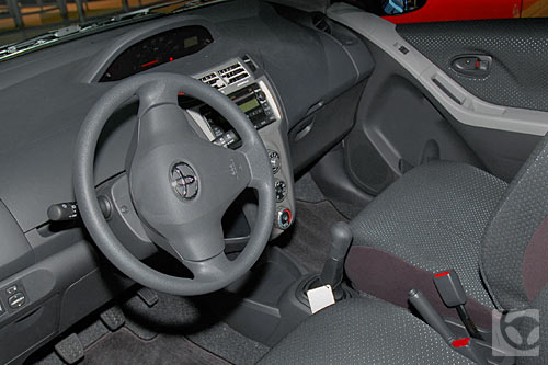 2010 Toyota Yaris Interior 2010 Toyota Yaris Interior
