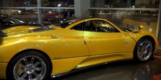 Video Yellow Pagani Zonda F Spotted In Dubai Carsfresh