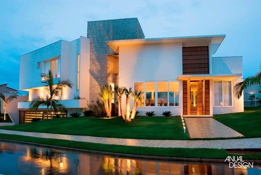 Fachada super moderna com uma tonalidade mais escura  Dream house  exterior, Architecture house, Architecture