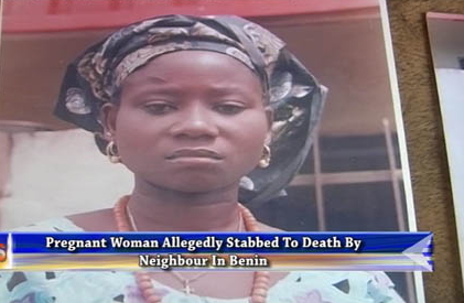 pregnant woman stabbed death benin city