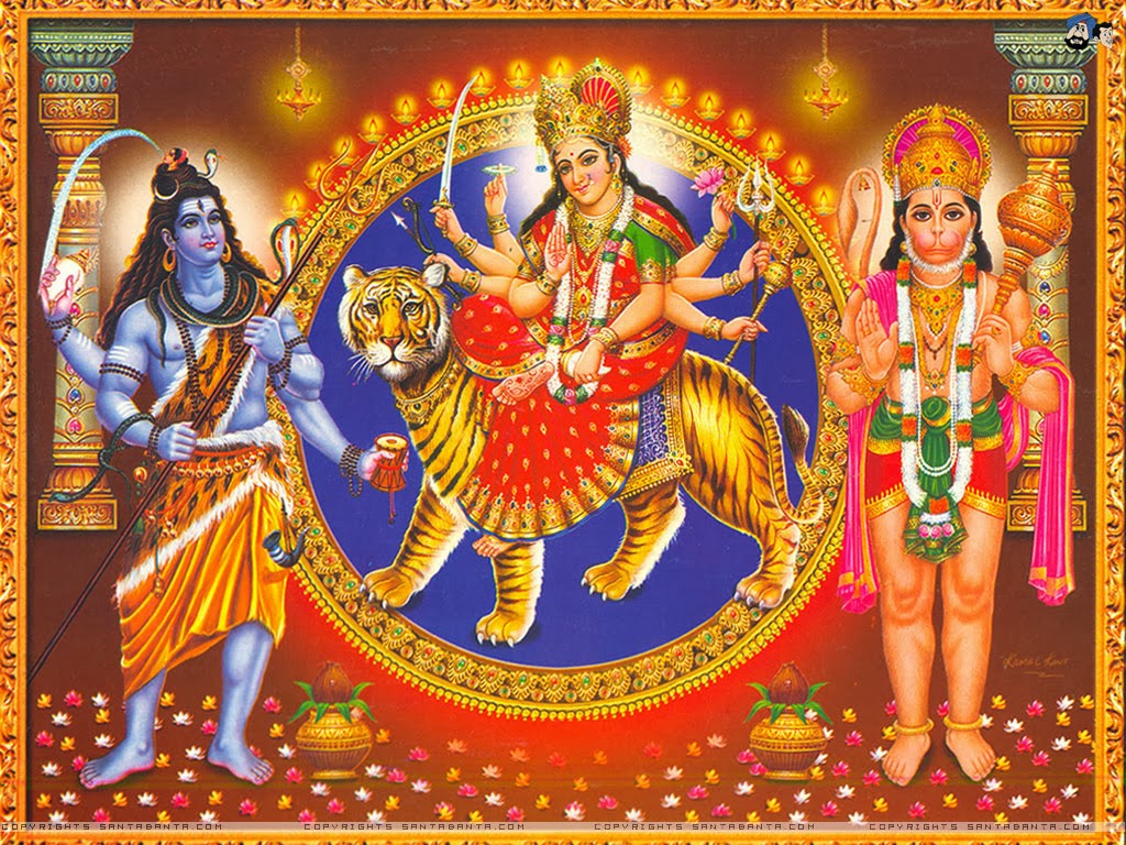 ALL-IN-ONE WALLPAPERS: Goddess Durga HD Wallpapers
