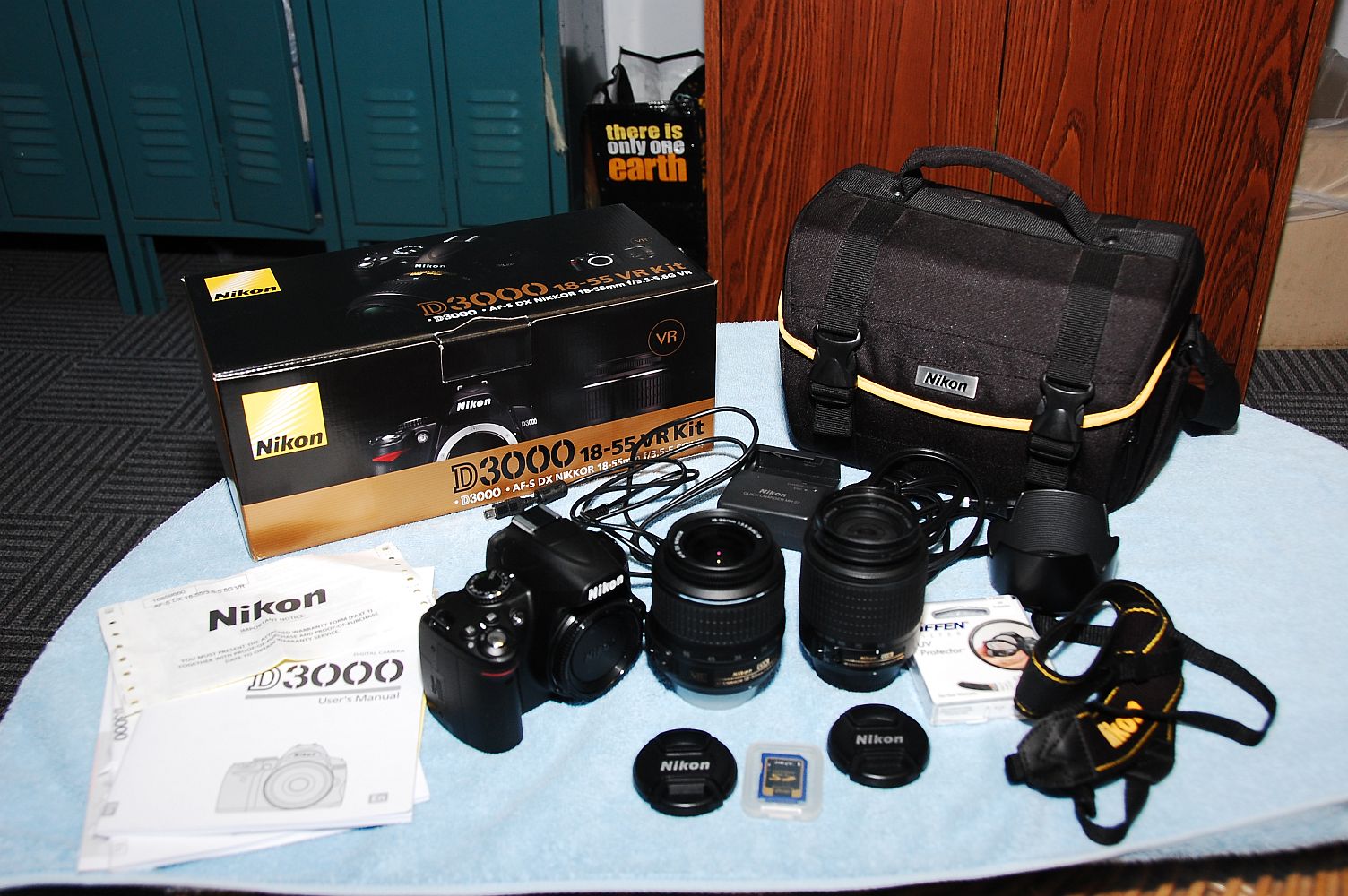 Electronic Solution Nikon D3000 kit 1855 vr Rp.2.000.000,