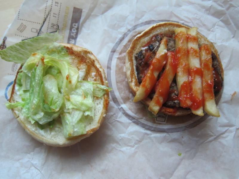 Review Burger King French Fry Burger Brand Eating