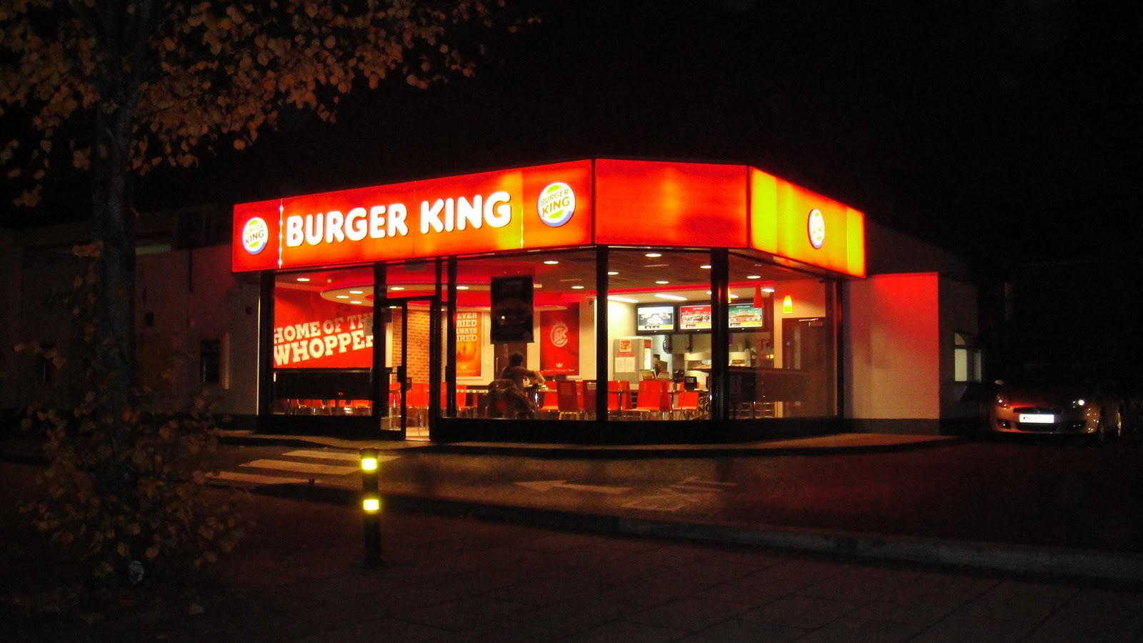 Brutalism and Booze Burger King, Balham High Road, London SW12