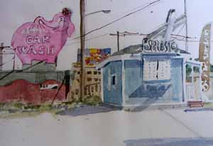 Pink Elephant Car Wash, Seattle, WA