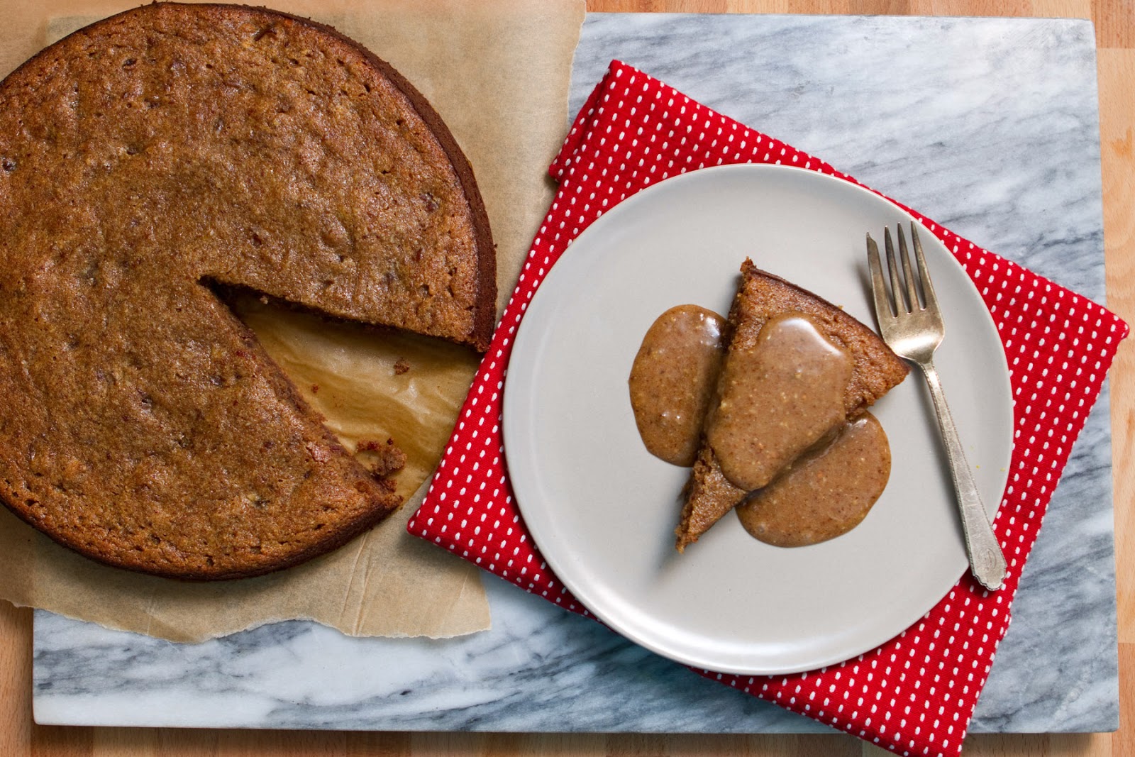 Little Market Kitchen Spiced Toffee Date Cake