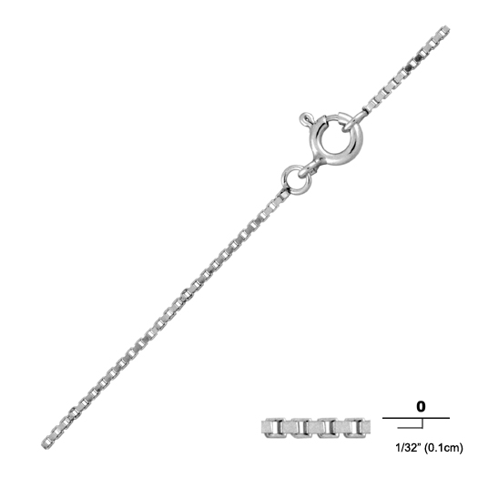 Silver Jewelry For Women Sterling Silver Box Chain The Most Popular