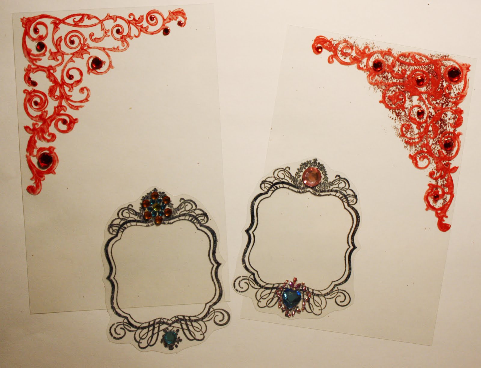 Counterfeit Kit Challenge TutorialDecorative Photo Corner Overlays