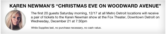 FREE IS MY LIFE: FREE Tickets to Karen Newman Concert for 1st 20 at ...