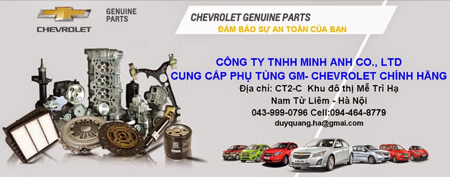 Phụ tùng chính hãng mang đến an toàn cho bạn!