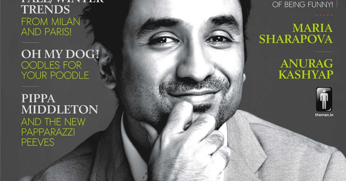 VIR DAS ON THE MAN MAGAZINE SEPTEMBER ISSUE 2011