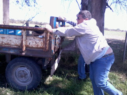 Rios empujando carro