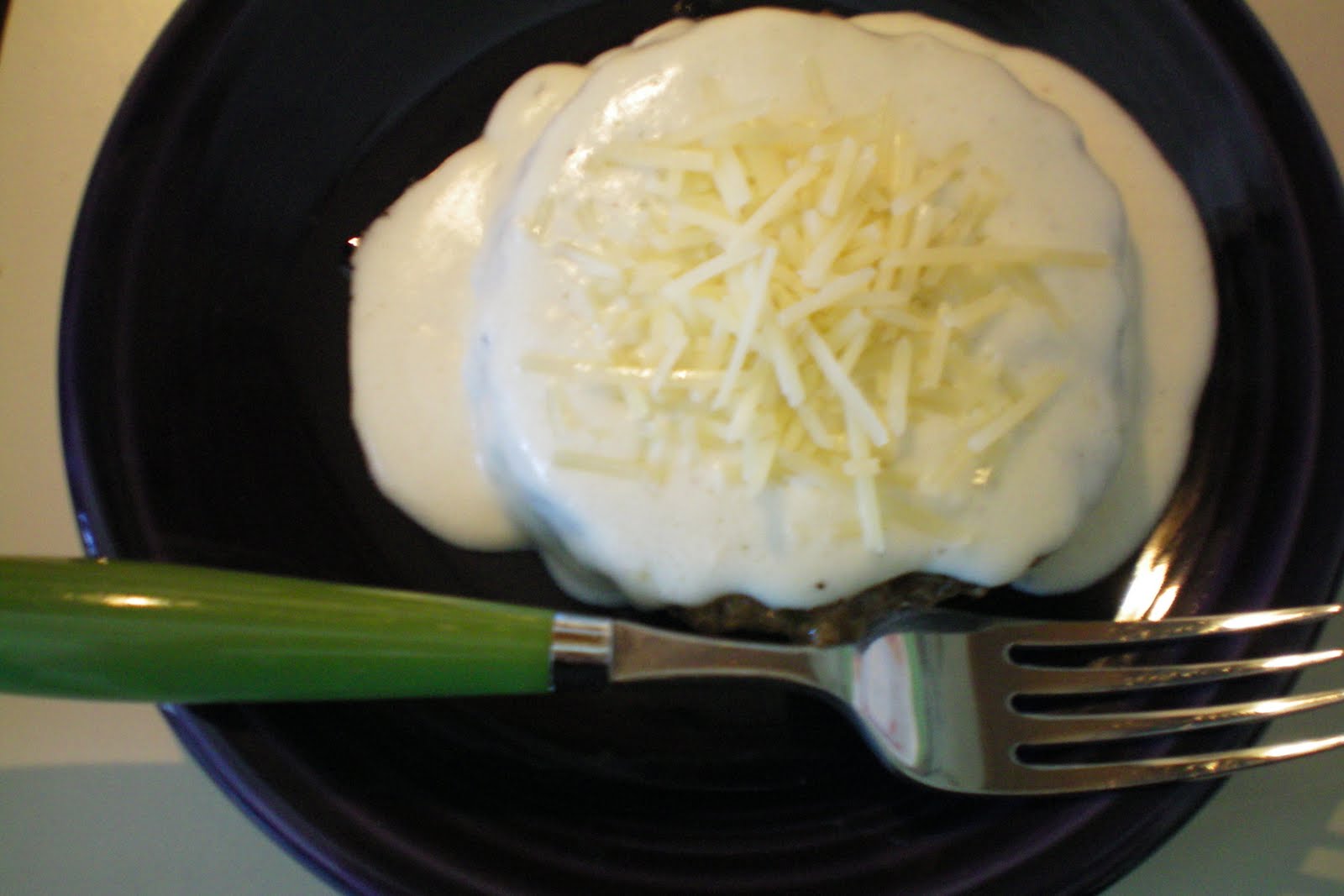 The Messy Texan Italian Beef with Alfredo