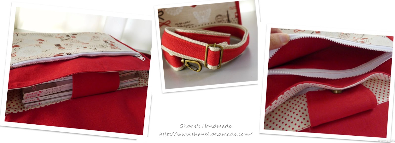 Shané Handmade Cute Messenger Bag / Sling Bag / Crossbody Bag