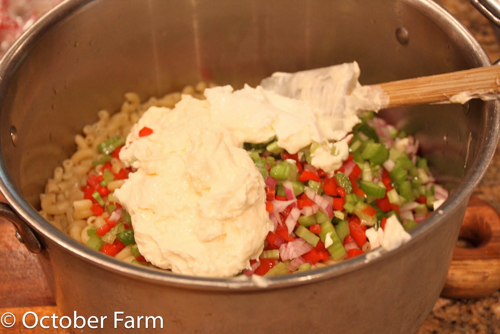 Hot Dogs and Macaroni Salad