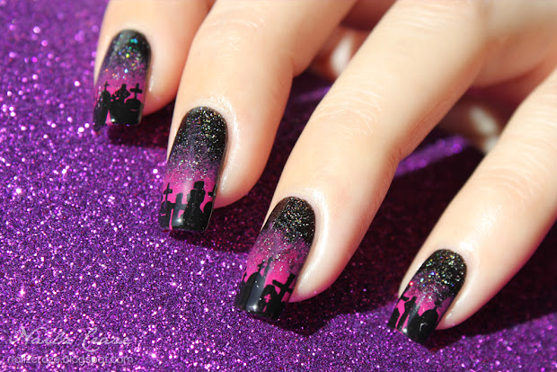 halloween graveyard - nailz craze