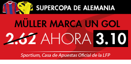 sportium super cup alemania muller marca super cuota sportium super cup alemania muller marca super cuota