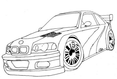 desenhos de carros para pintar e colorir
