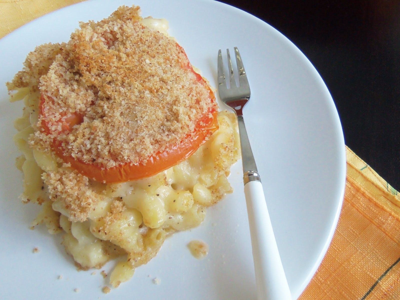 Simply Romanesco Mac and Cheese (with Bacon and Mushrooms)