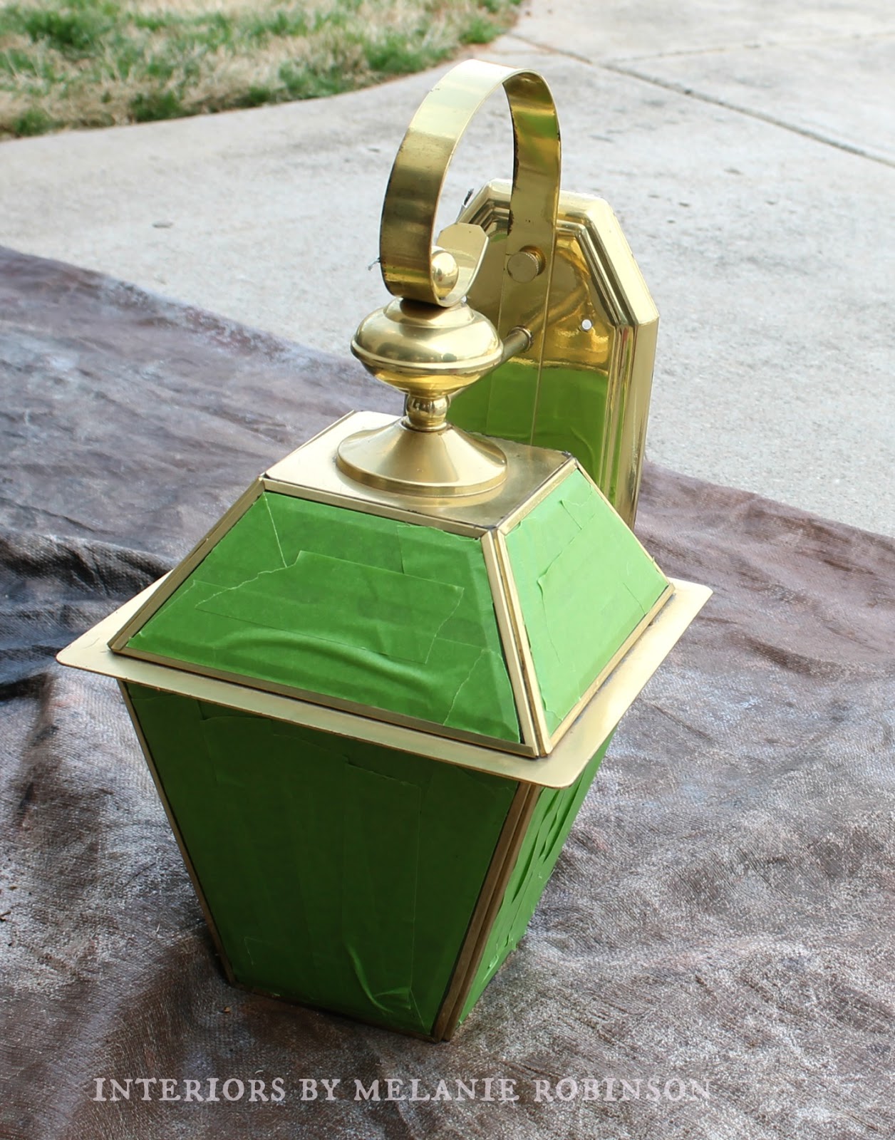 Faux Gas Street Lamp Makeover