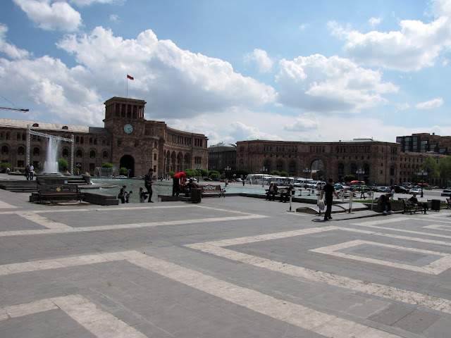 Armenia, Yerevan - plaza de la República Armenia, Yerevan - plaza de la República