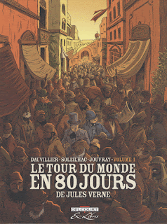 Le tour du monde en 80 jours, tome 1 (Dauvillier, Soleilhac, Jouvray) Le+tour+du+monde+1