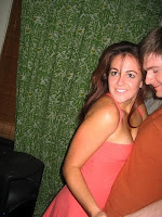 Where is her hand?