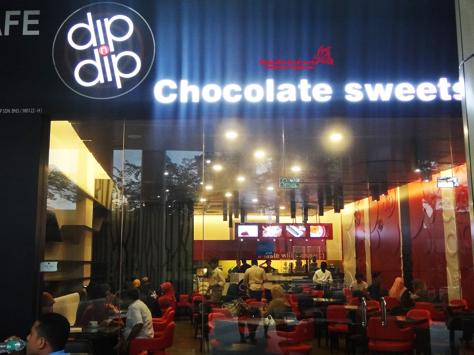 tetadventurer Chocolate Lovers Delight Dip n Dip IOI City Mall
