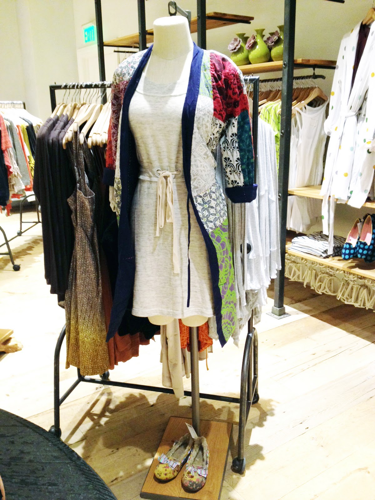 Outfit Inspiration What The Dress Forms Are Wearing Behind The