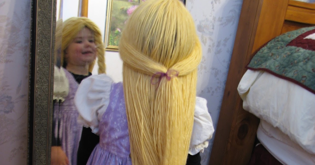 Laura's Ramblings How to Make Rapunzel Hair