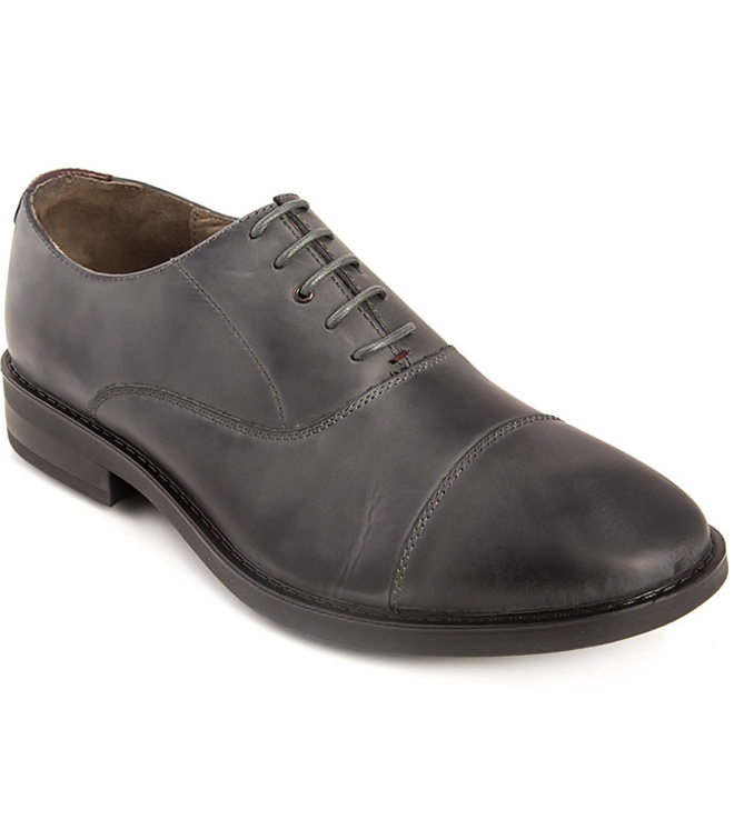 Hush Puppies Menâ€™s Slade Dress Shoe - Charcoal - Hook of the Day