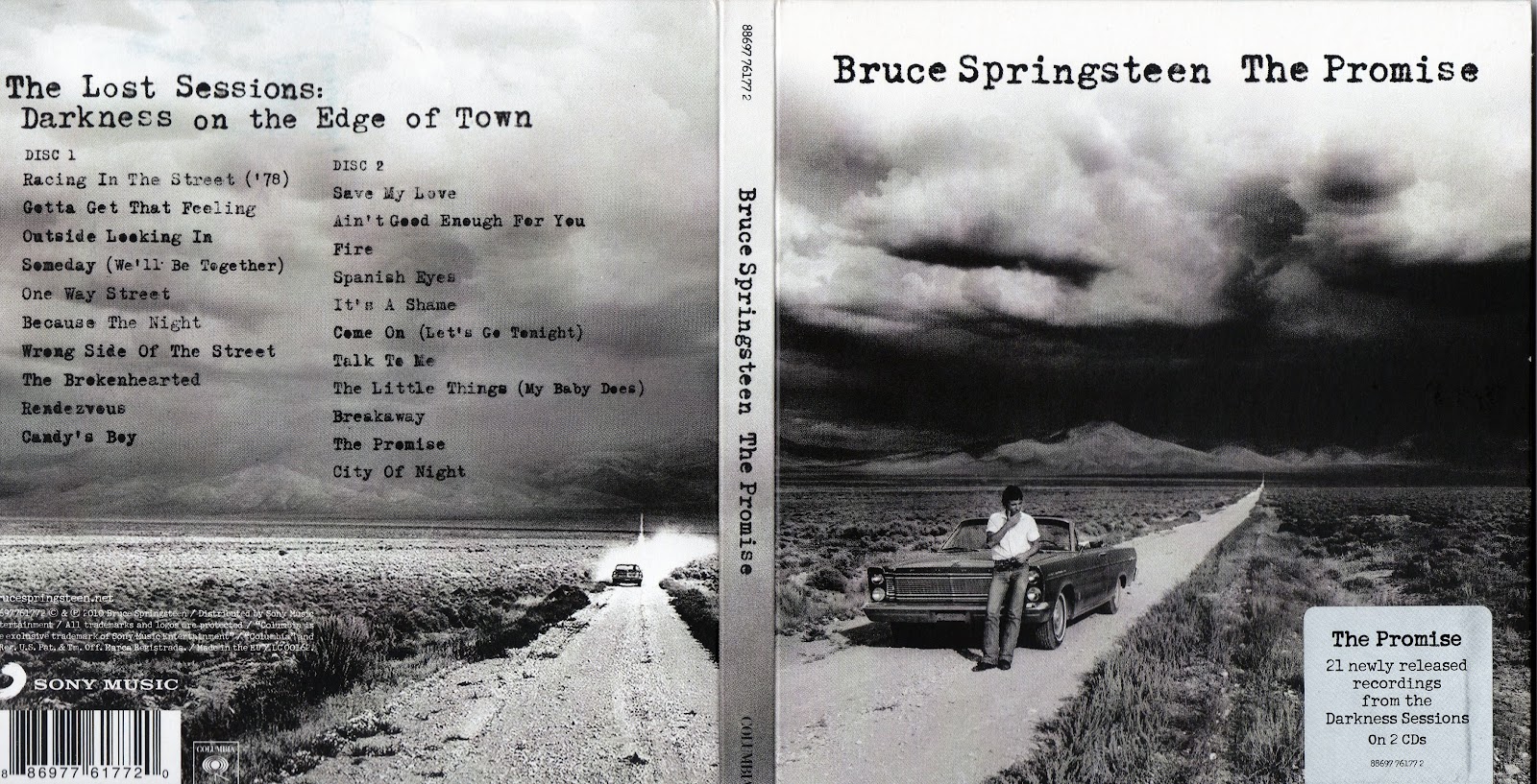 Image result for bruce springsteen the promise the darkness on the edge of town story