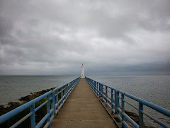 Pier out onto Lake Huron