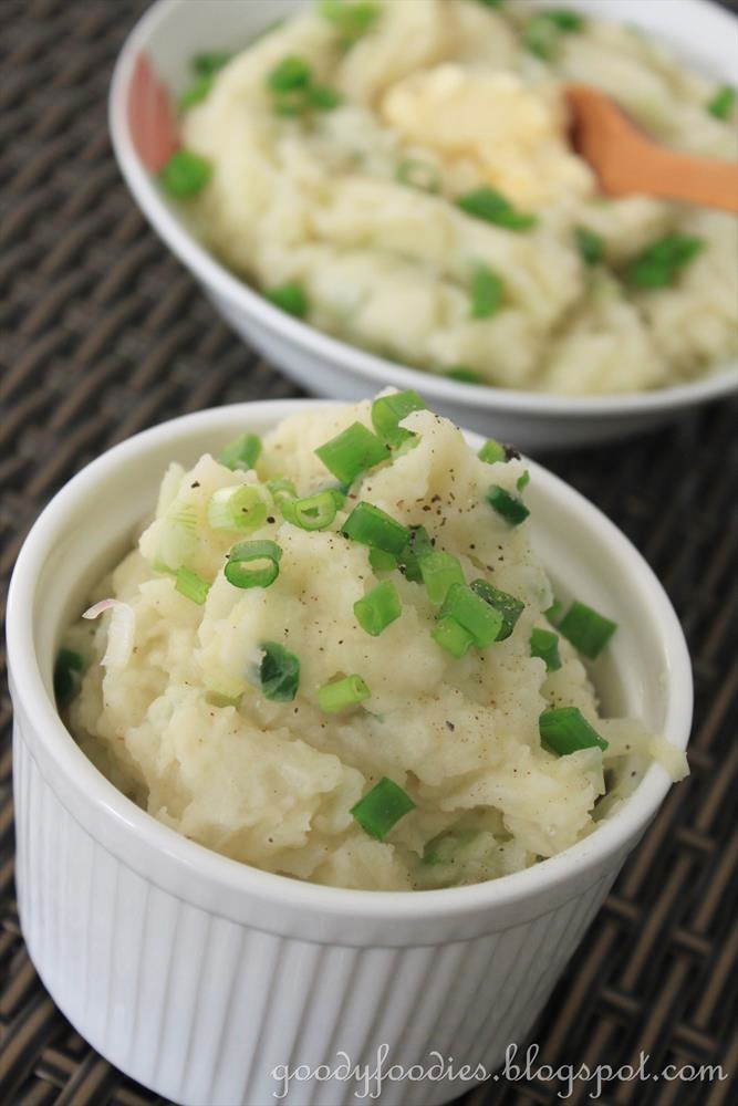 GoodyFoodies Recipe Irish Colcannon Potatoes (Delia Smith)