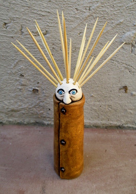 Pinhead toothpick holder