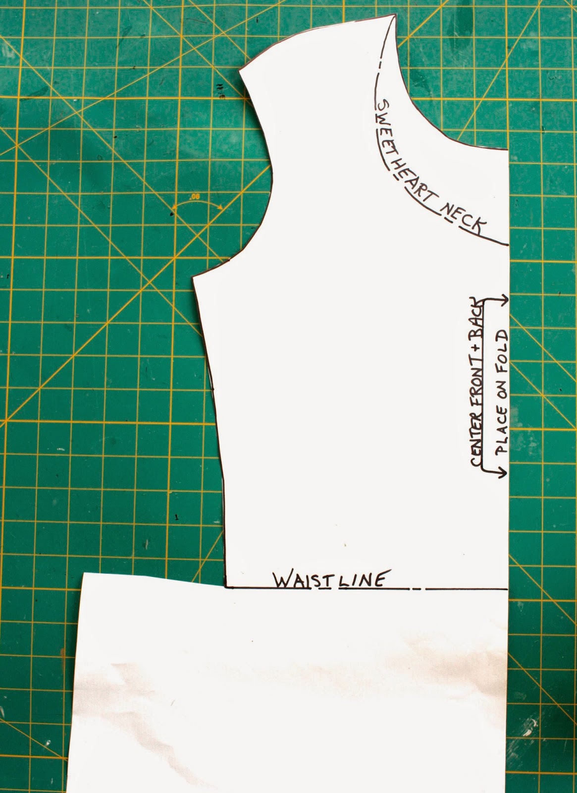 cap sleeve t shirt pattern